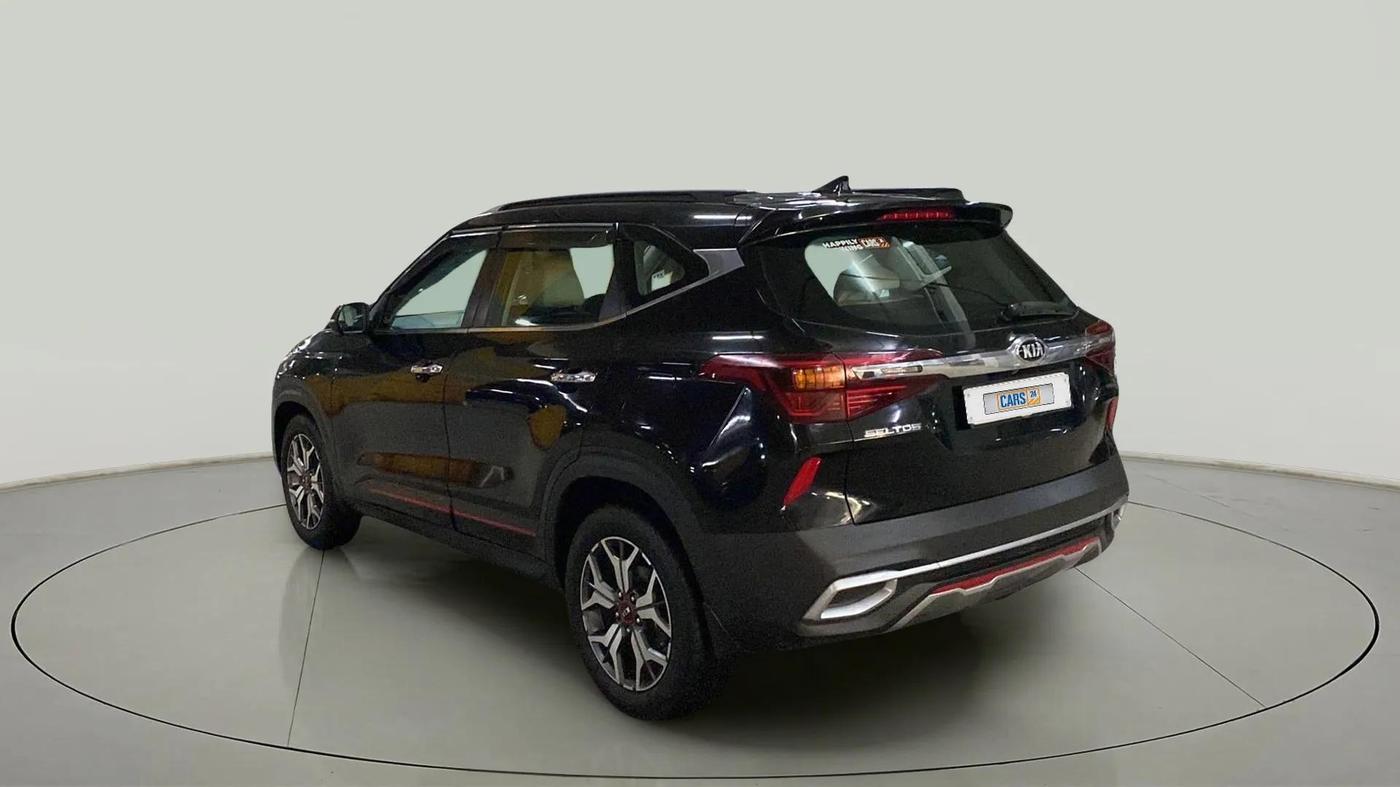 2020 KIA SELTOS GTX PLUS AT 1.5 DIESEL, Diesel, Automatic, 70,028 km, Left Back Diagonal