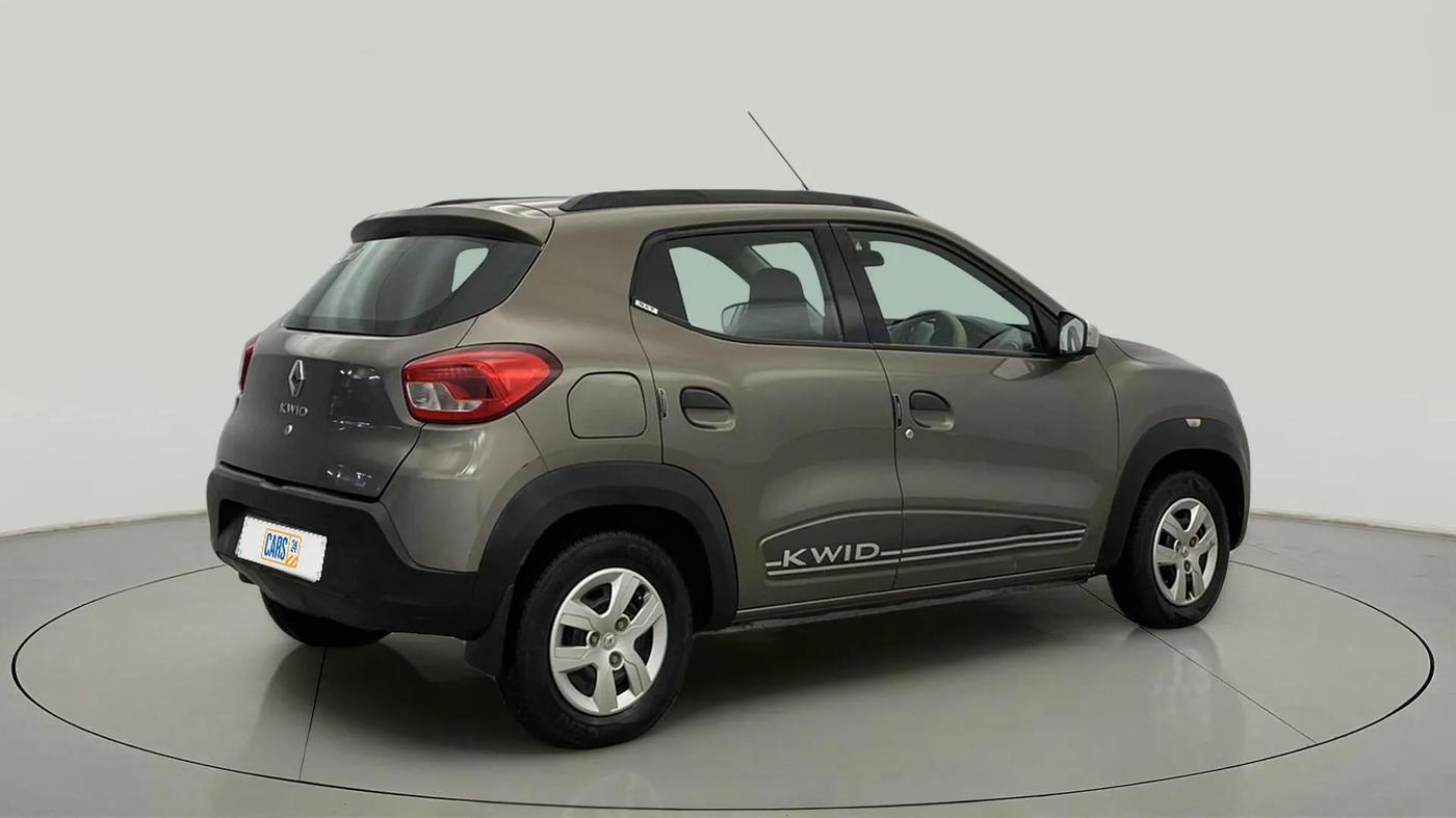 2019 Renault Kwid RXT 1.0 AMT (O), CNG, Automatic, 70,125 km, Right Back Diagonal
