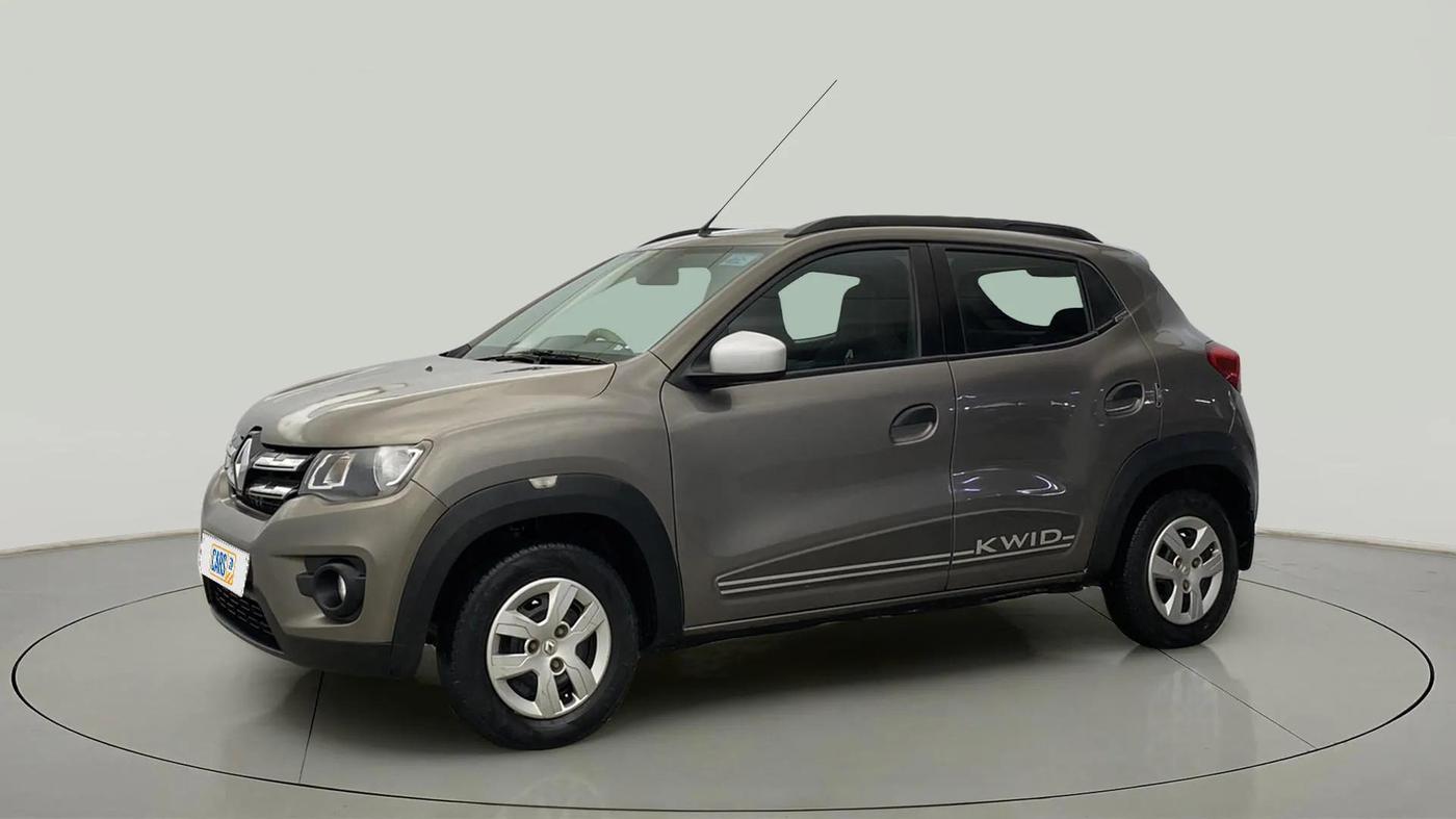 2019 Renault Kwid RXT 1.0 AMT (O), CNG, Automatic, 70,125 km, Left Front Diagonal