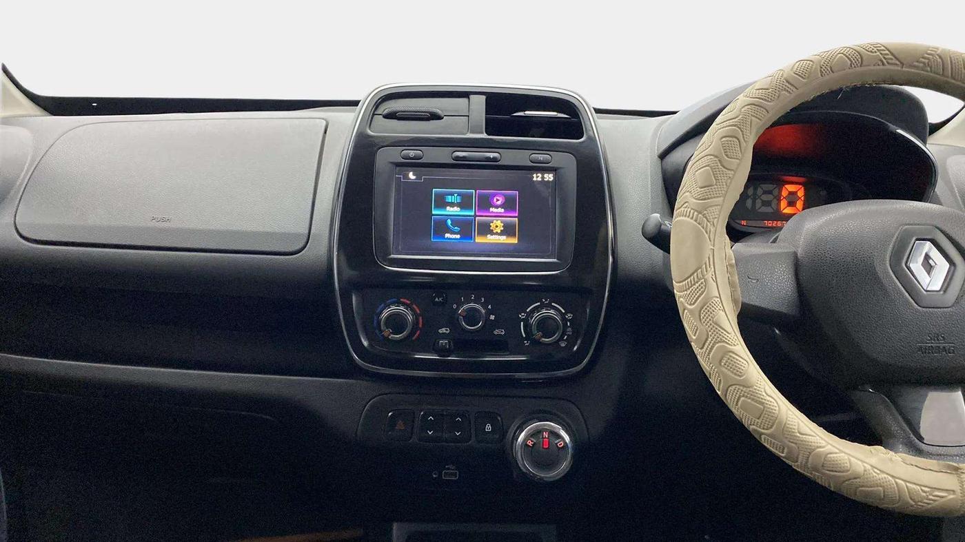 2019 Renault Kwid RXT 1.0 AMT (O), CNG, Automatic, 70,125 km, Air Conditioner