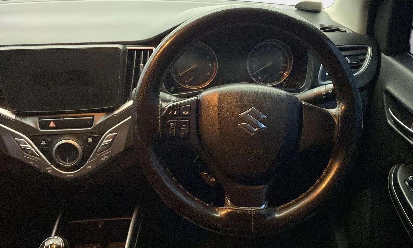 2020 Maruti Baleno DELTA PETROL 1.2, Petrol, Manual, 57,336 km, Steering Wheel Close Up