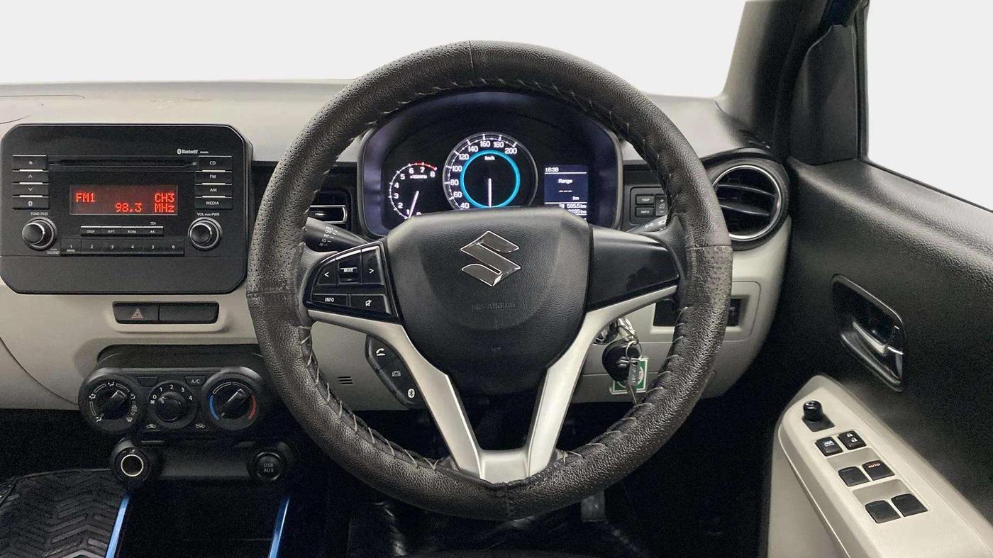 2017 Maruti IGNIS DELTA 1.2, Petrol, Manual, 13,273 km, Steering Wheel Close Up