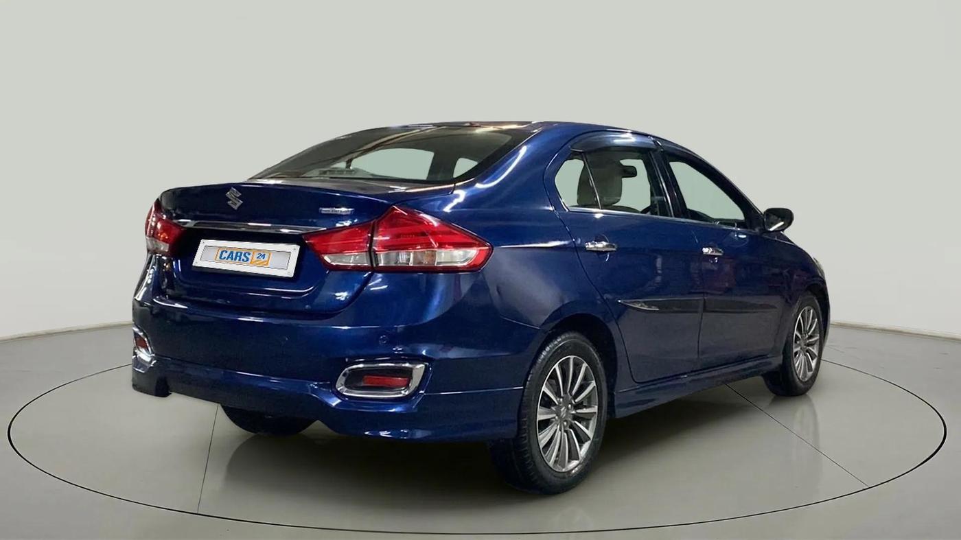 2018 Maruti Ciaz ALPHA  AT 1.5 SHVS PETROL, Petrol, Automatic, 54,077 km, Right Back Diagonal