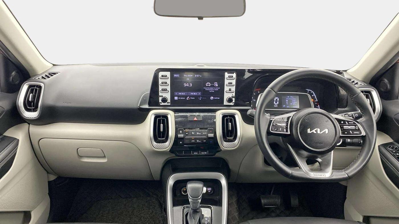 2022 KIA SONET HTX 1.5 AT, Diesel, Automatic, 43,394 km, Dashboard