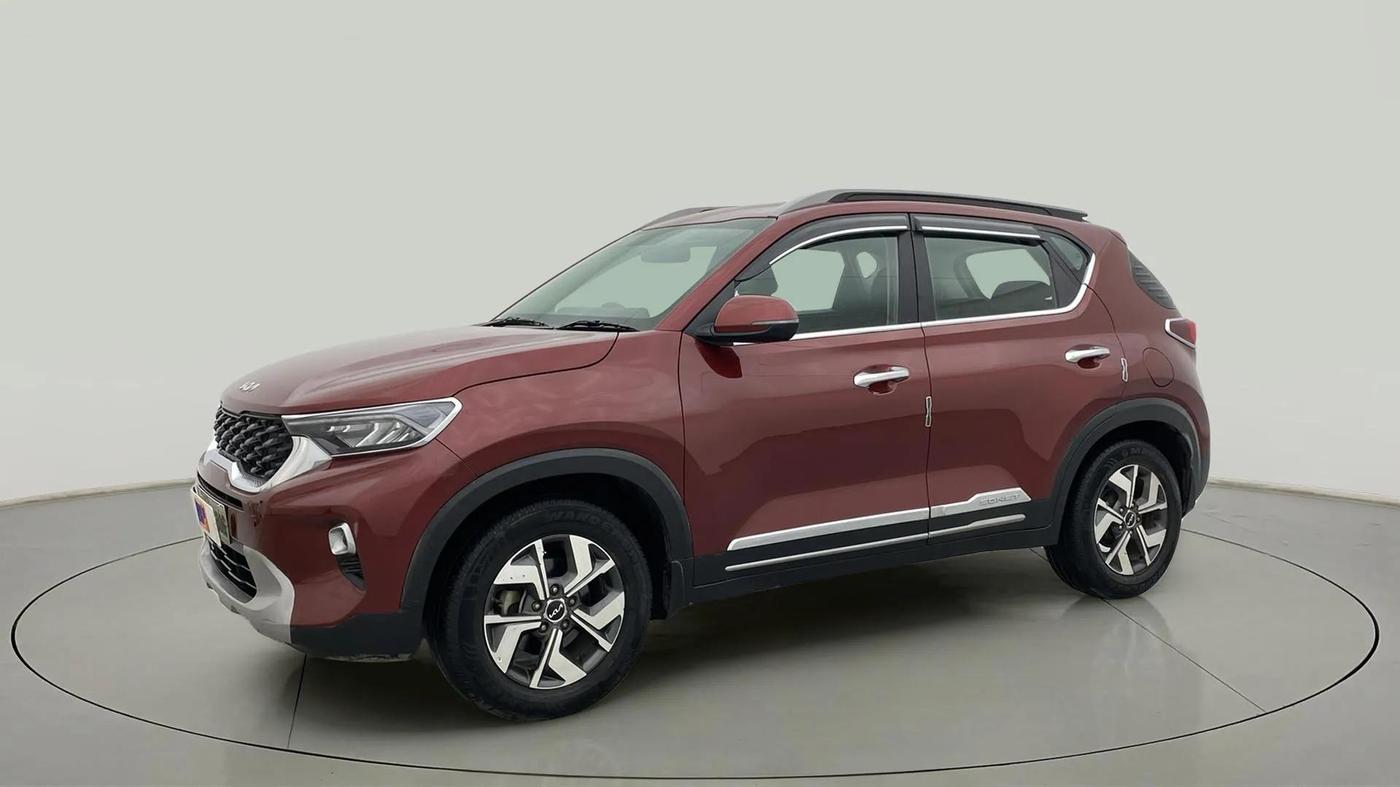 2022 KIA SONET HTX 1.5 AT, Diesel, Automatic, 43,394 km, Left Front Diagonal