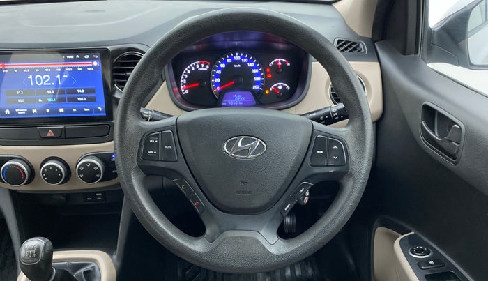 2017 Hyundai Xcent E PLUS, Petrol, Manual, 43,634 km, Steering Wheel Close Up