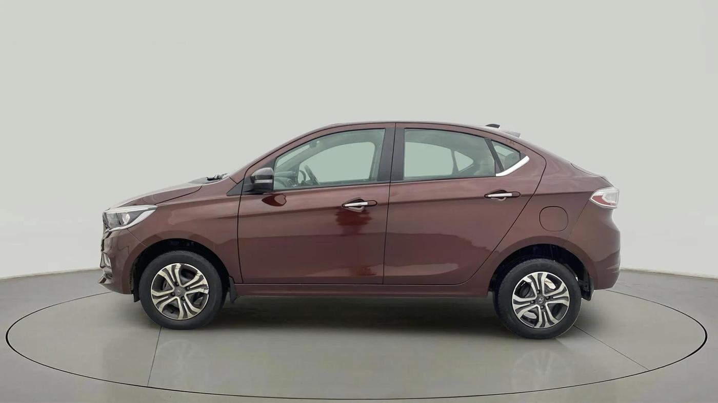 2023 Tata TIGOR XZ PLUS CNG, CNG, Manual, 11,100 km, Left Side