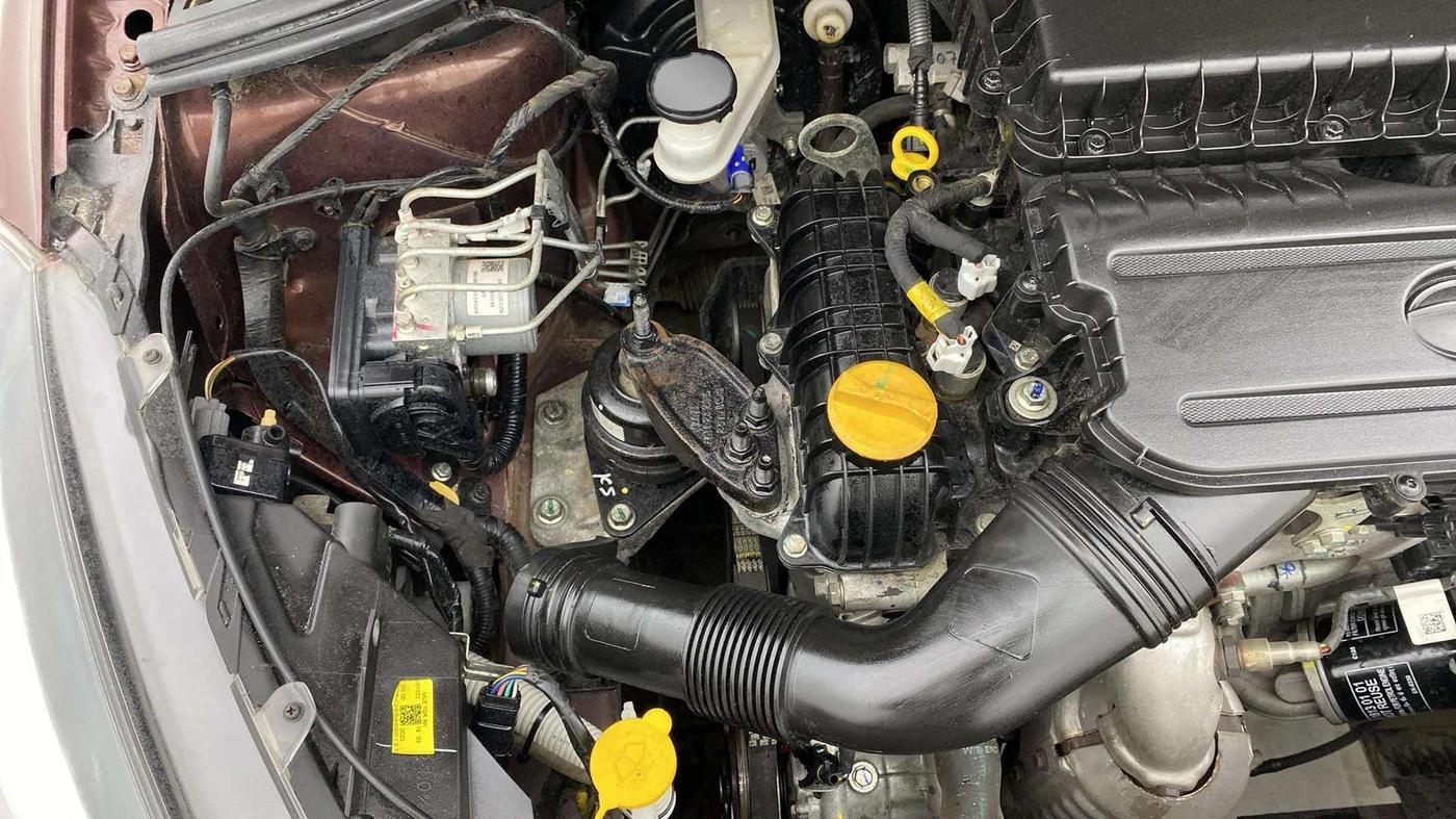 2023 Tata TIGOR XZ PLUS CNG, CNG, Manual, 11,100 km, Engine View - Right