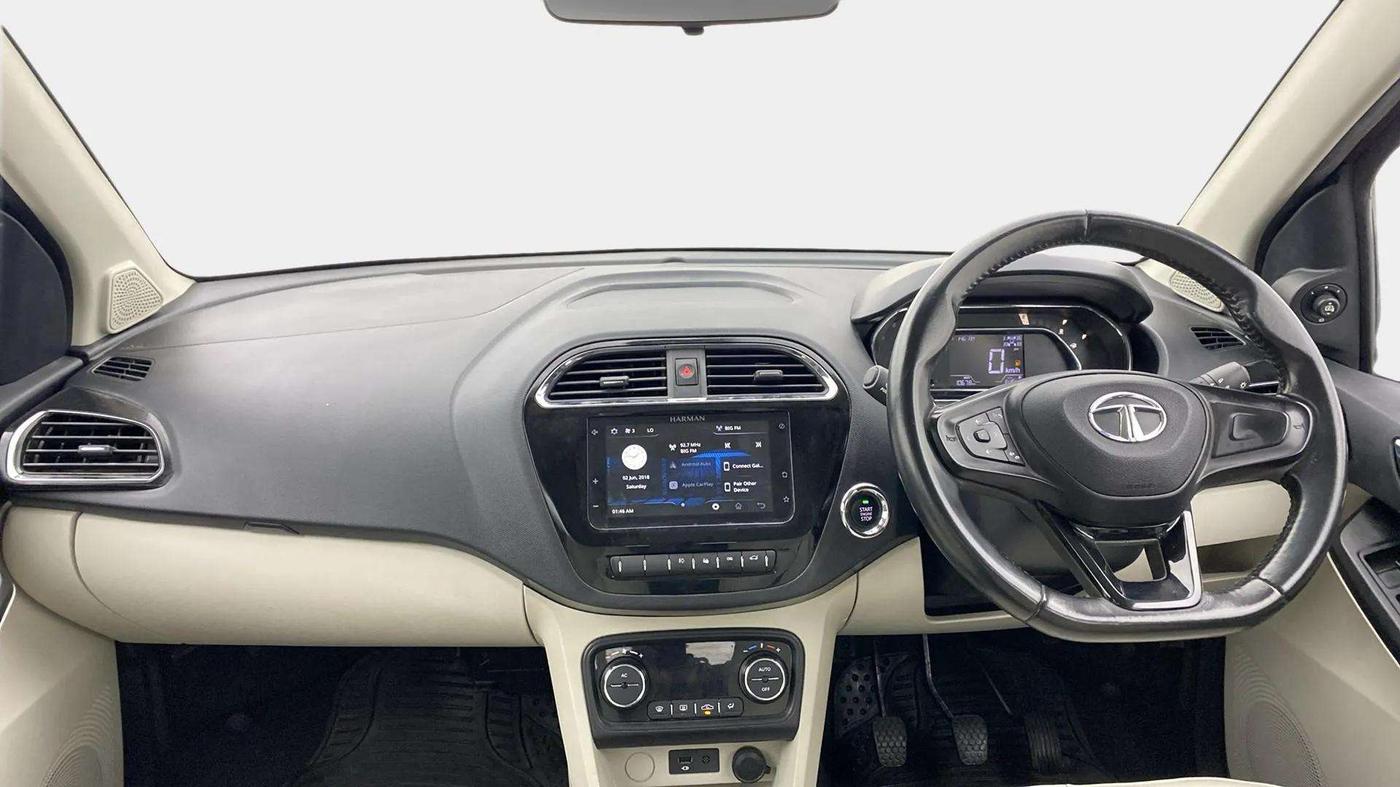 2023 Tata TIGOR XZ PLUS CNG, CNG, Manual, 11,100 km, Dashboard