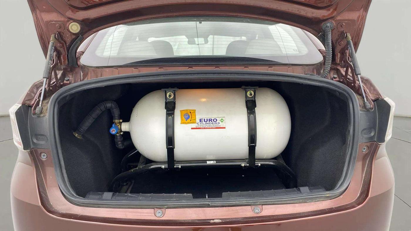 2023 Tata TIGOR XZ PLUS CNG, CNG, Manual, 11,100 km, Boot Inside