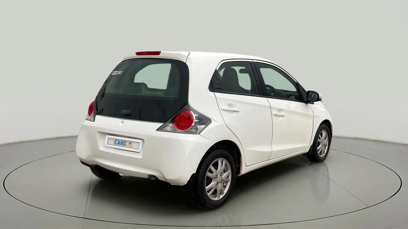 2015 Honda Brio VX MT, Petrol, Manual, 48,545 km, Right Back Diagonal