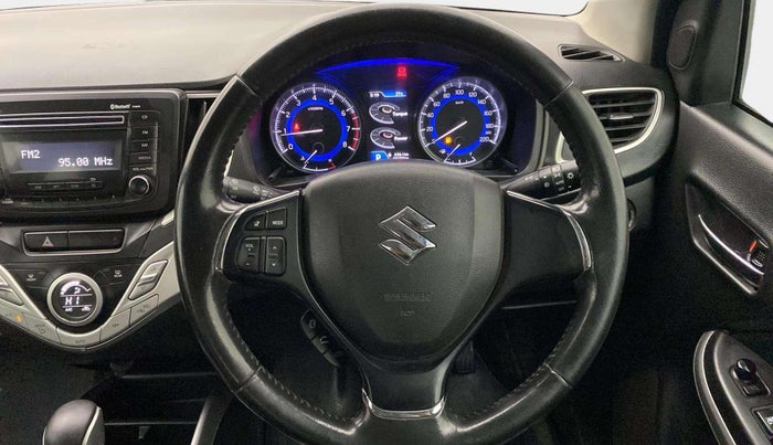 2017 Maruti Baleno ZETA CVT PETROL 1.2, Petrol, Automatic, 59,262 km, Steering Wheel Close Up