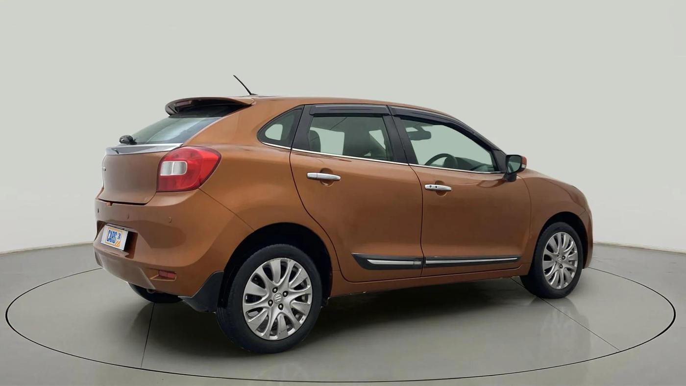 2017 Maruti Baleno ZETA CVT PETROL 1.2, Petrol, Automatic, 59,262 km, Right Back Diagonal