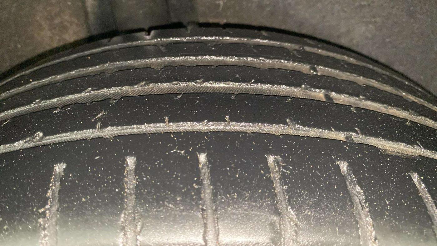 2017 Maruti Baleno ZETA CVT PETROL 1.2, Petrol, Automatic, 59,262 km, Right Rear Tyre Tread