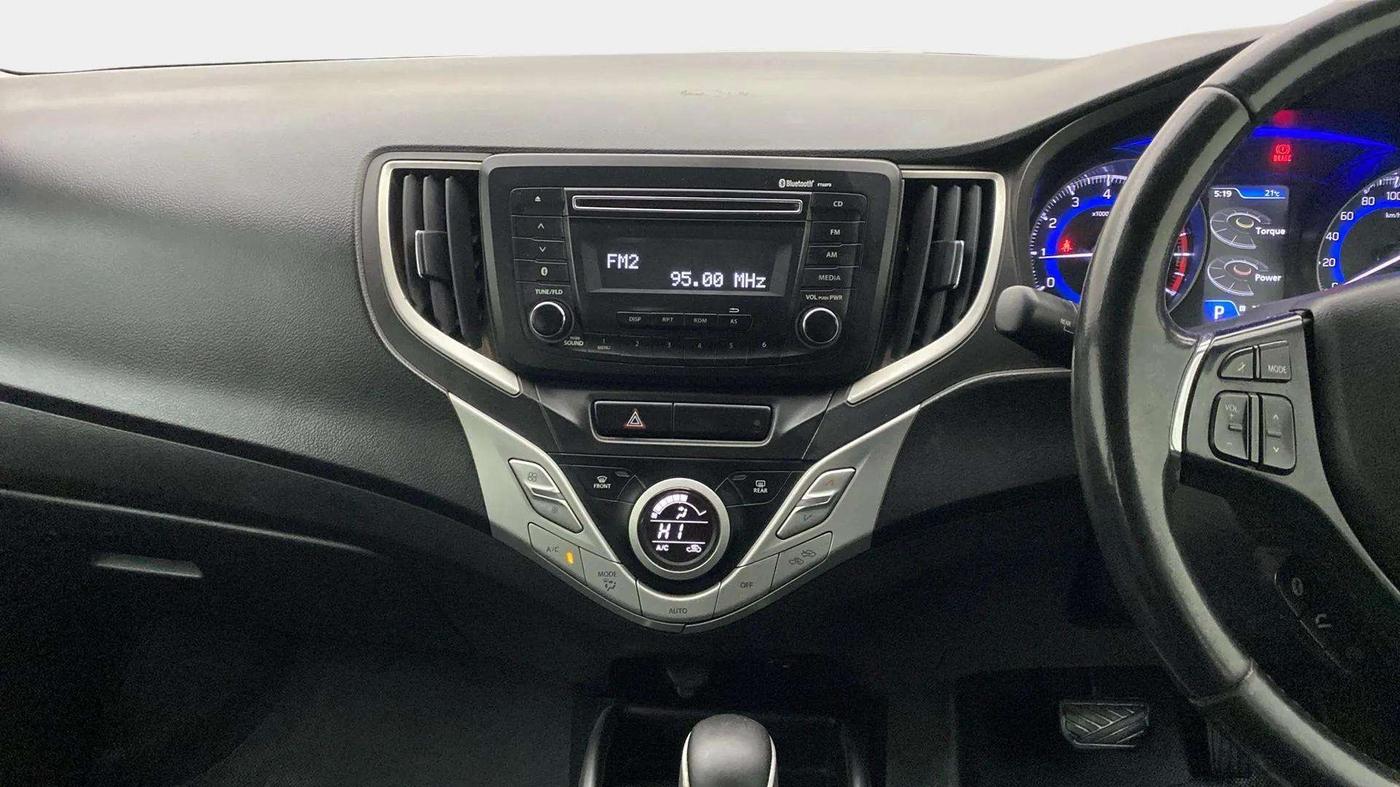 2017 Maruti Baleno ZETA CVT PETROL 1.2, Petrol, Automatic, 59,262 km, Air Conditioner