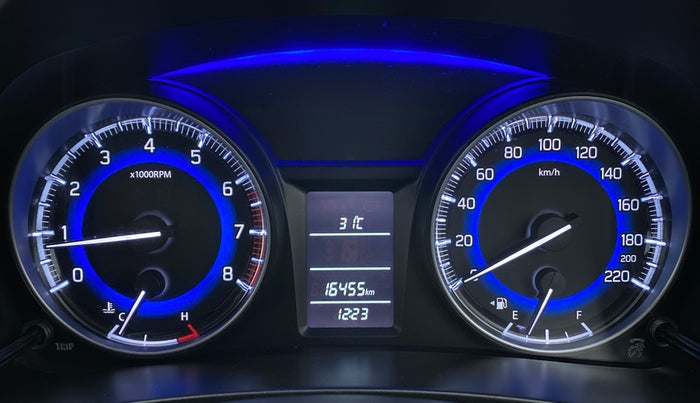 2021 Maruti Baleno DELTA PETROL 1.2, Petrol, Manual, 16,455 km, Odometer Image
