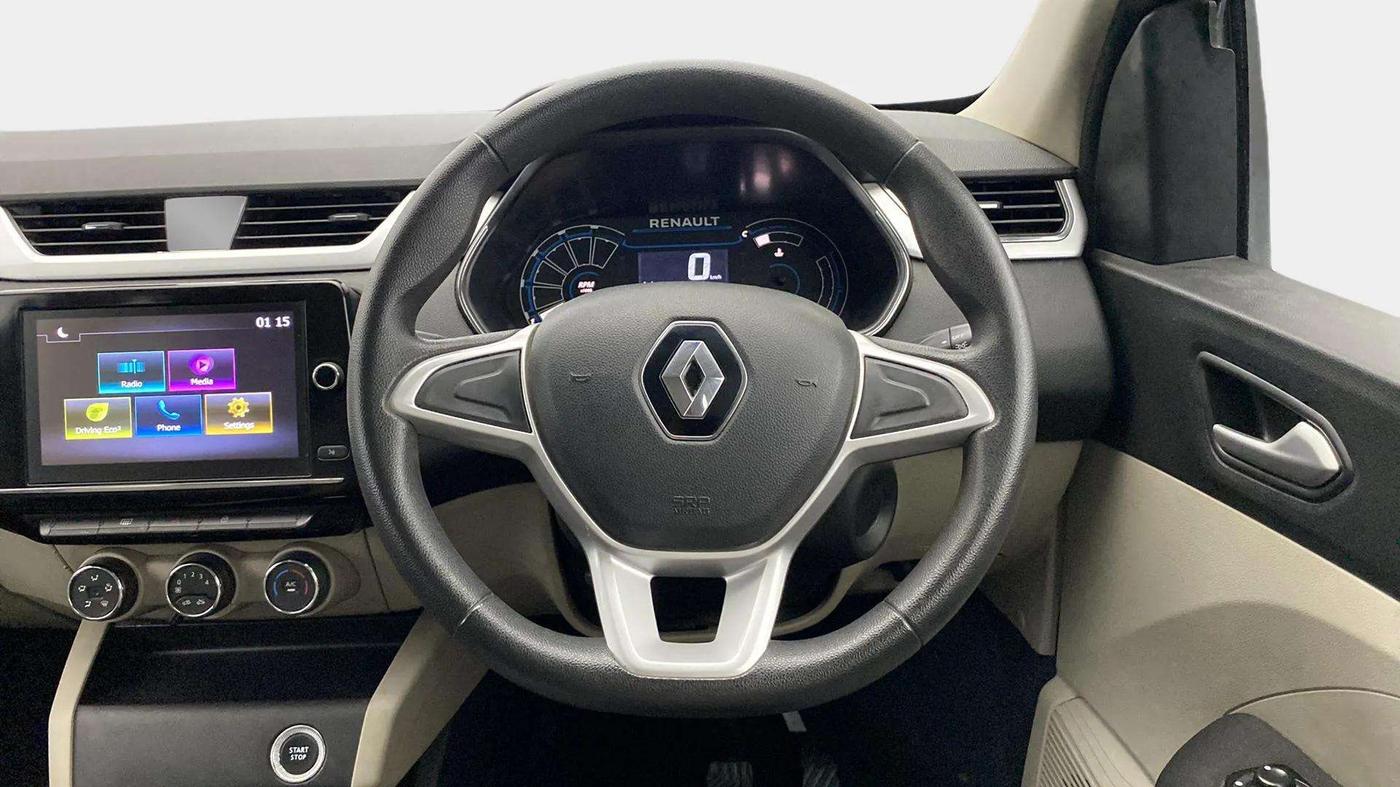 2020 Renault TRIBER RXZ AMT, Petrol, Automatic, 36,125 km, Steering Wheel Close Up