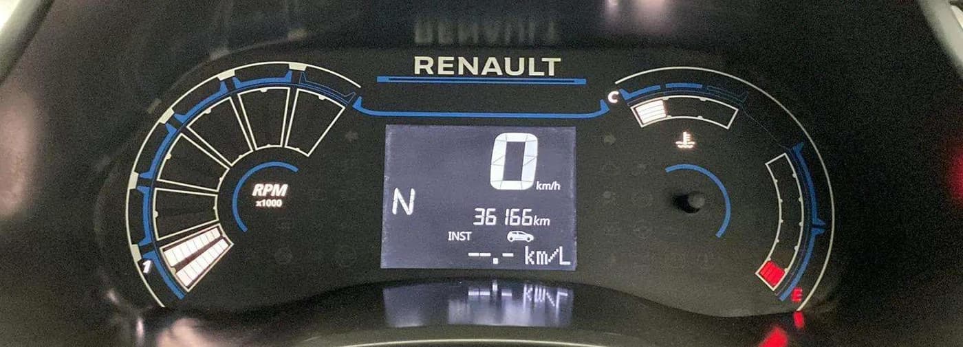 2020 Renault TRIBER RXZ AMT, Petrol, Automatic, 36,125 km, Odometer Image