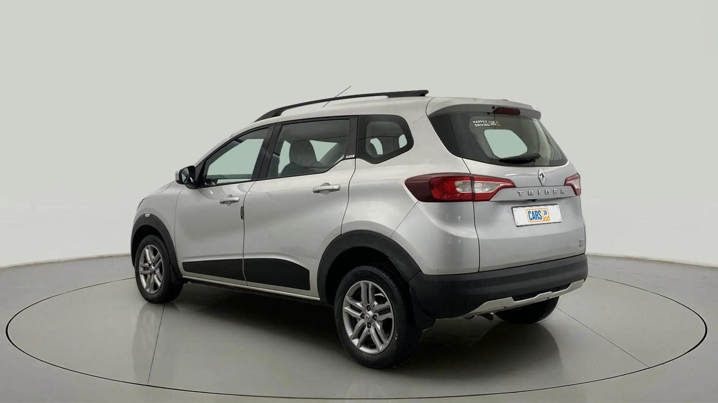 2020 Renault TRIBER RXZ AMT, Petrol, Automatic, 36,125 km, Left Back Diagonal