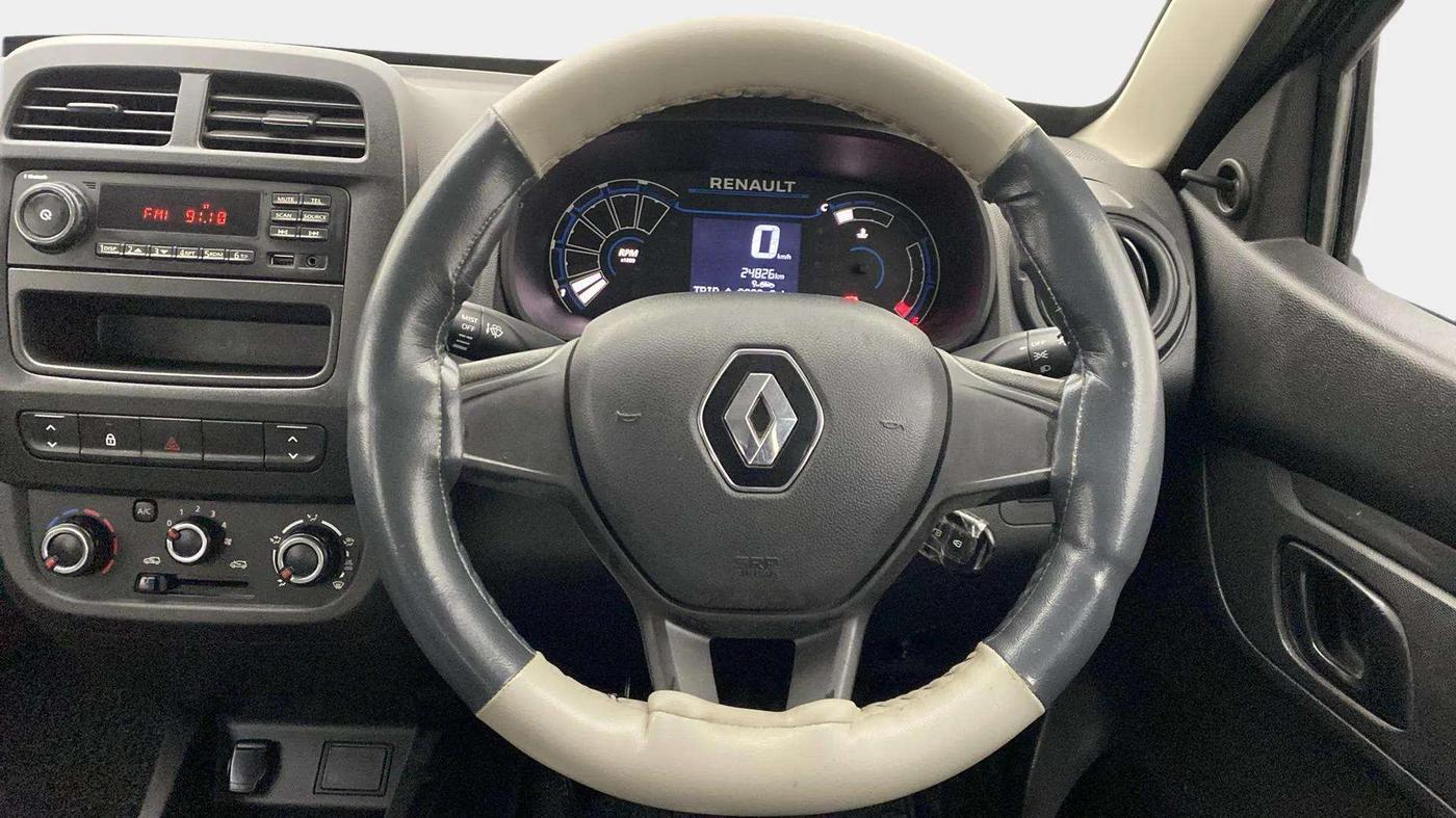 2023 Renault Kwid RXL 1.0 (O), CNG, Manual, 24,918 km, Steering Wheel Close Up