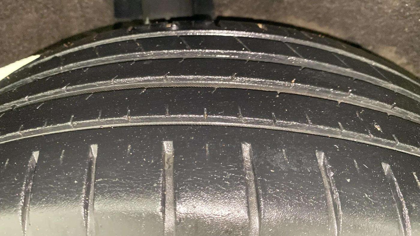 2021 Maruti Baleno ZETA PETROL 1.2, Petrol, Manual, 49,964 km, Right Rear Tyre Tread