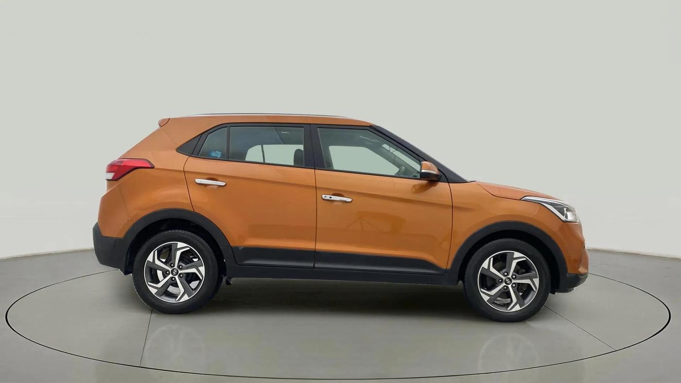 2018 Hyundai Creta SX AT 1.6 PETROL, Petrol, Automatic, 34,900 km, Right Side View