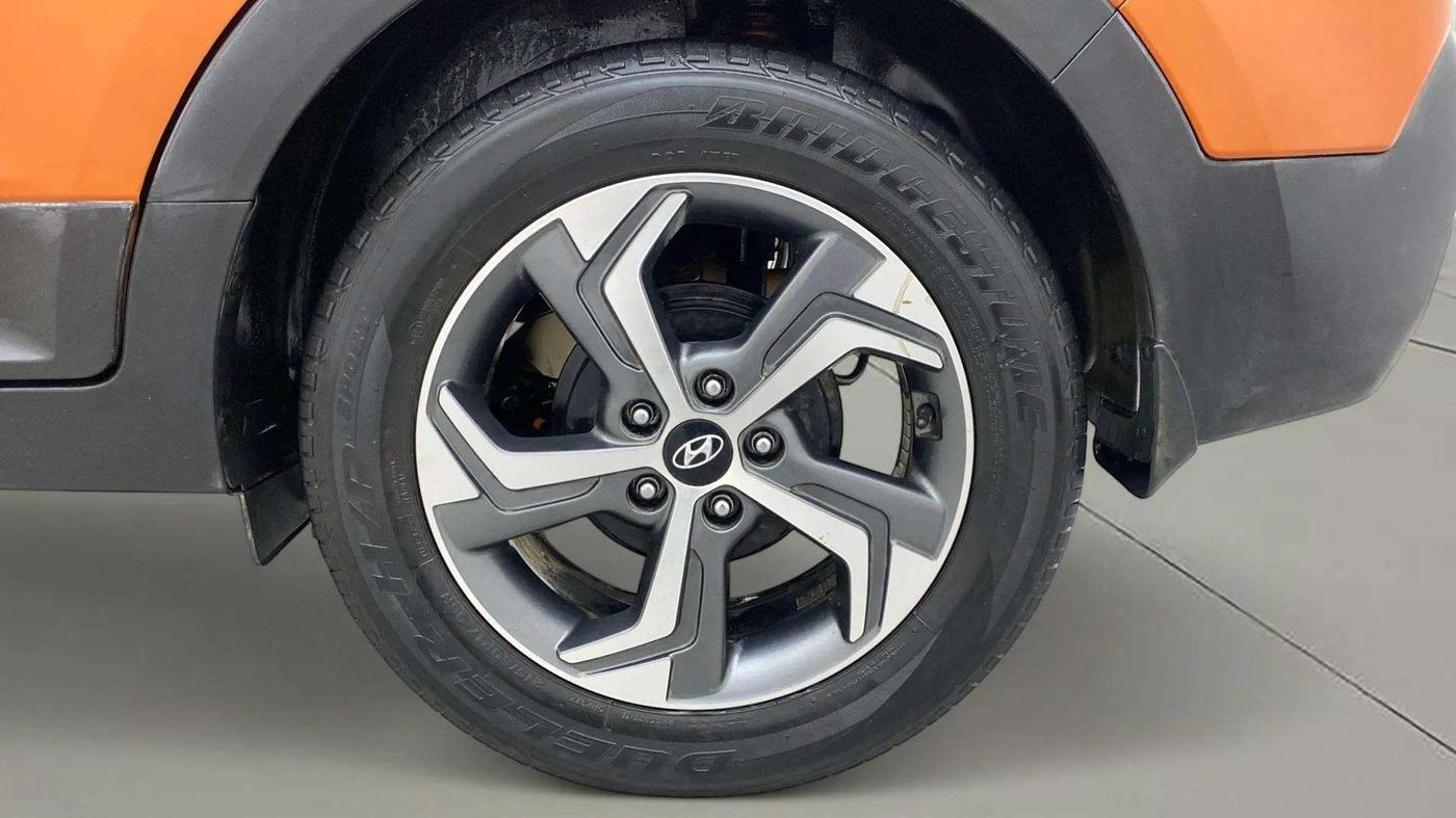 2018 Hyundai Creta SX AT 1.6 PETROL, Petrol, Automatic, 34,900 km, Left Rear Wheel