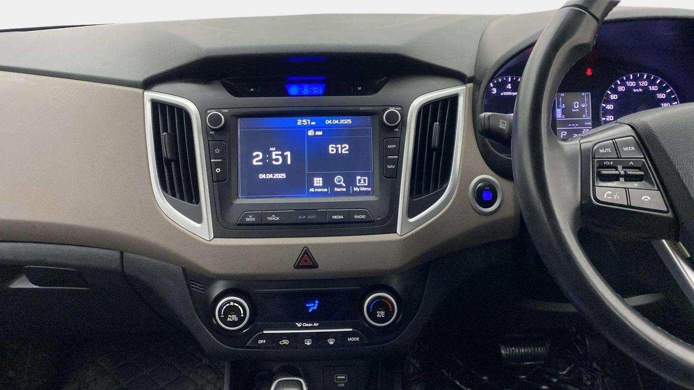 2018 Hyundai Creta SX AT 1.6 PETROL, Petrol, Automatic, 34,900 km, Air Conditioner