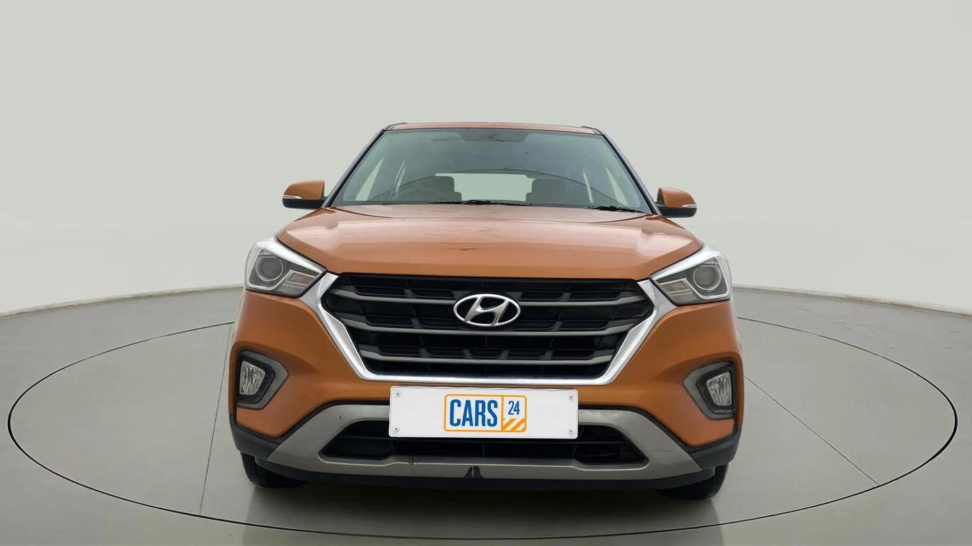 2018 Hyundai Creta SX AT 1.6 PETROL, Petrol, Automatic, 34,900 km, Front