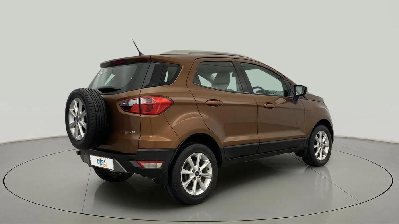 2018 Ford Ecosport TITANIUM 1.5L PETROL, Petrol, Manual, 47,185 km, Right Back Diagonal