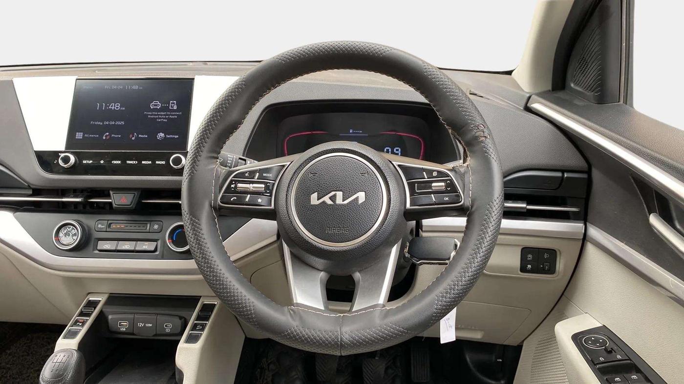 2024 KIA CARENS PRESTIGE 1.5 PETROL 7 STR, Petrol, Manual, 9,052 km, Steering Wheel Close Up