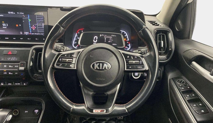 2020 KIA SONET GTX PLUS 1.5 AT, Diesel, Automatic, 56,820 km, Steering Wheel Close Up