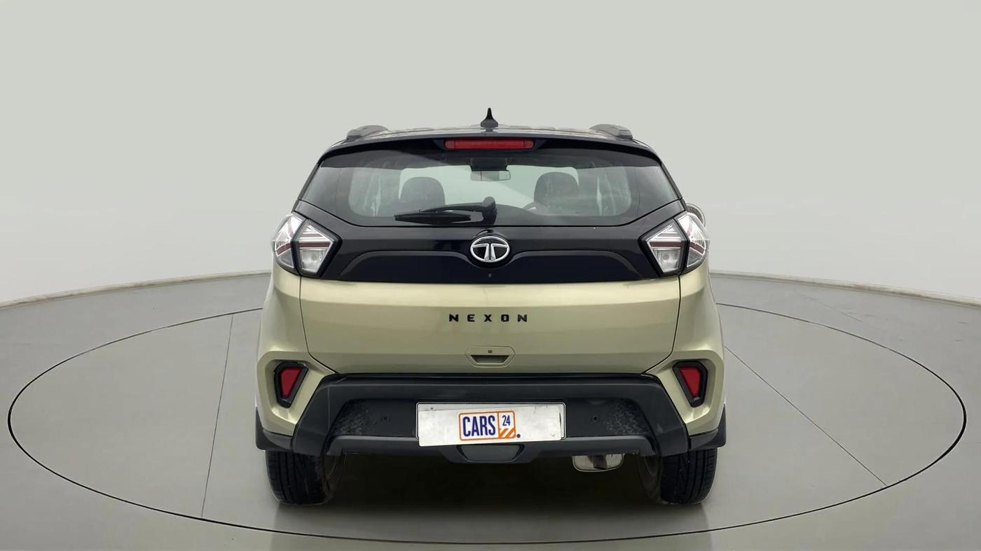 2022 Tata NEXON XZA PLUS (PREMIUM) KAZIRANGA PETROL, Petrol, Automatic, 24,250 km, Back/Rear