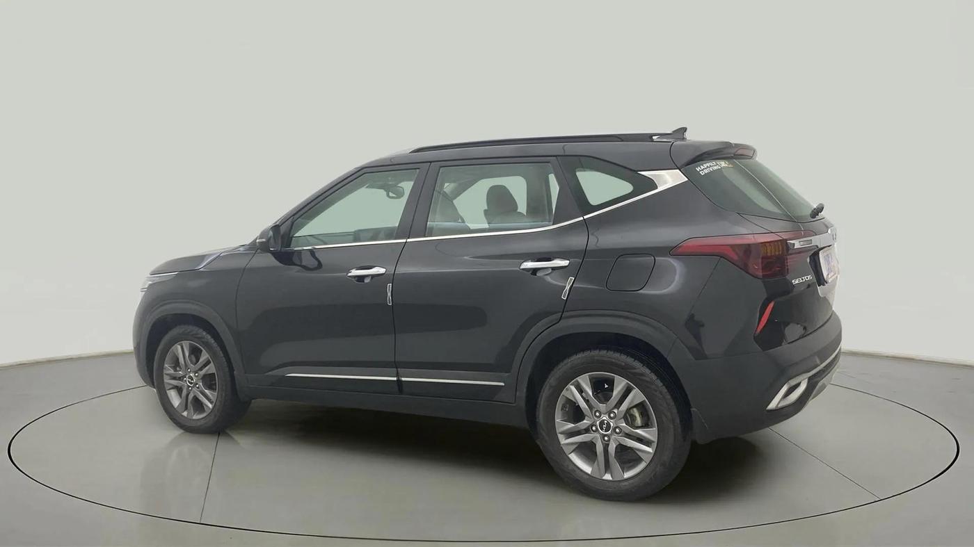 2021 KIA SELTOS HTX 1.5 PETROL, Petrol, Manual, 37,452 km, Left Back Diagonal