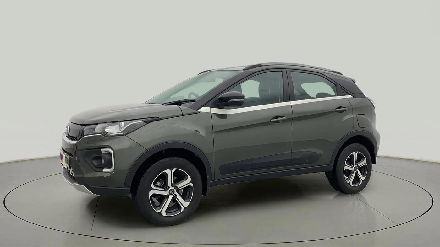 2021 Tata NEXON XZ PLUS PETROL, Petrol, Manual, 35,879 km, Left Front Diagonal