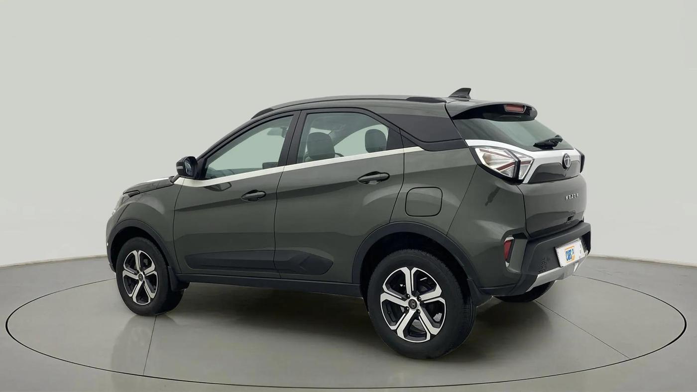 2021 Tata NEXON XZ PLUS PETROL, Petrol, Manual, 35,879 km, Left Back Diagonal
