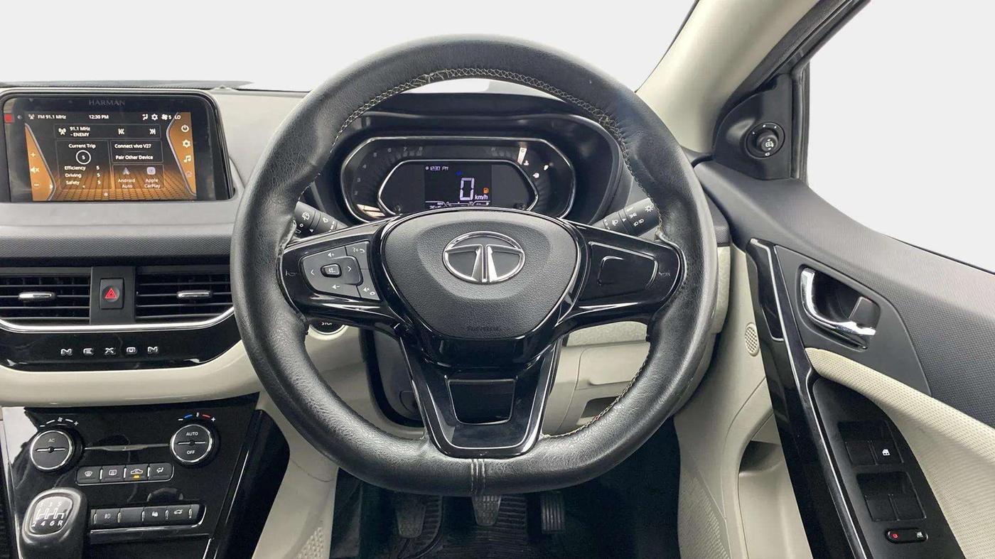 2021 Tata NEXON XZ PLUS PETROL, Petrol, Manual, 35,879 km, Steering Wheel Close Up