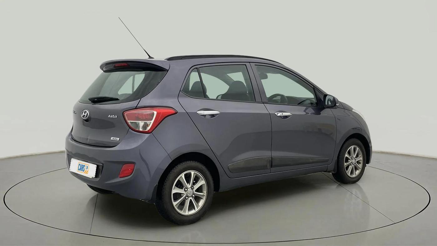 2016 Hyundai Grand i10 ASTA (O) AT 1.2 KAPPA VTVT, Petrol, Automatic, 43,972 km, Right Back Diagonal