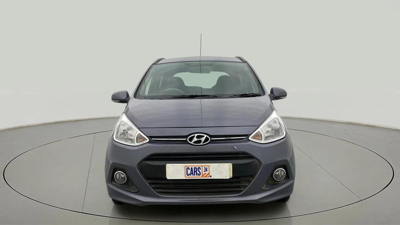 2016 Hyundai Grand i10 ASTA (O) AT 1.2 KAPPA VTVT, Petrol, Automatic, 43,972 km, Front