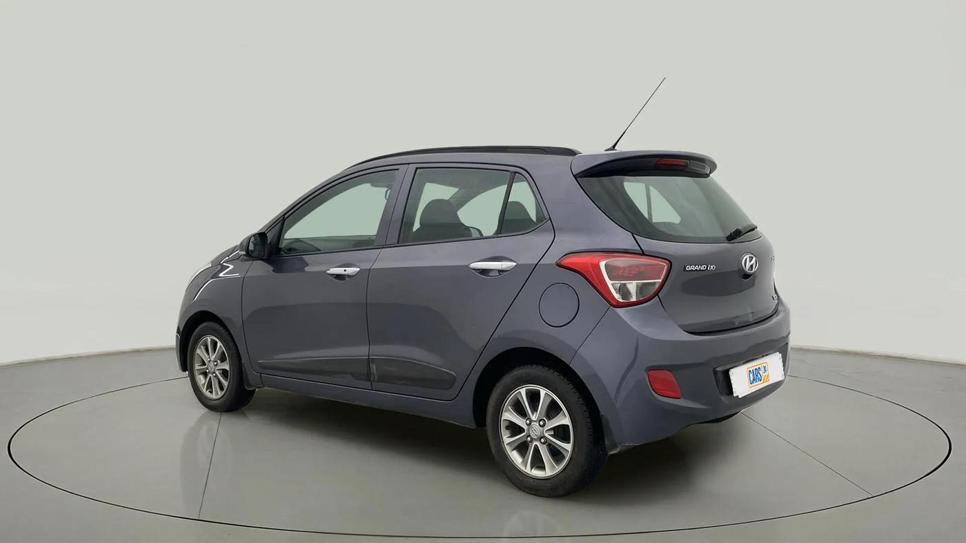 2016 Hyundai Grand i10 ASTA (O) AT 1.2 KAPPA VTVT, Petrol, Automatic, 43,972 km, Left Back Diagonal