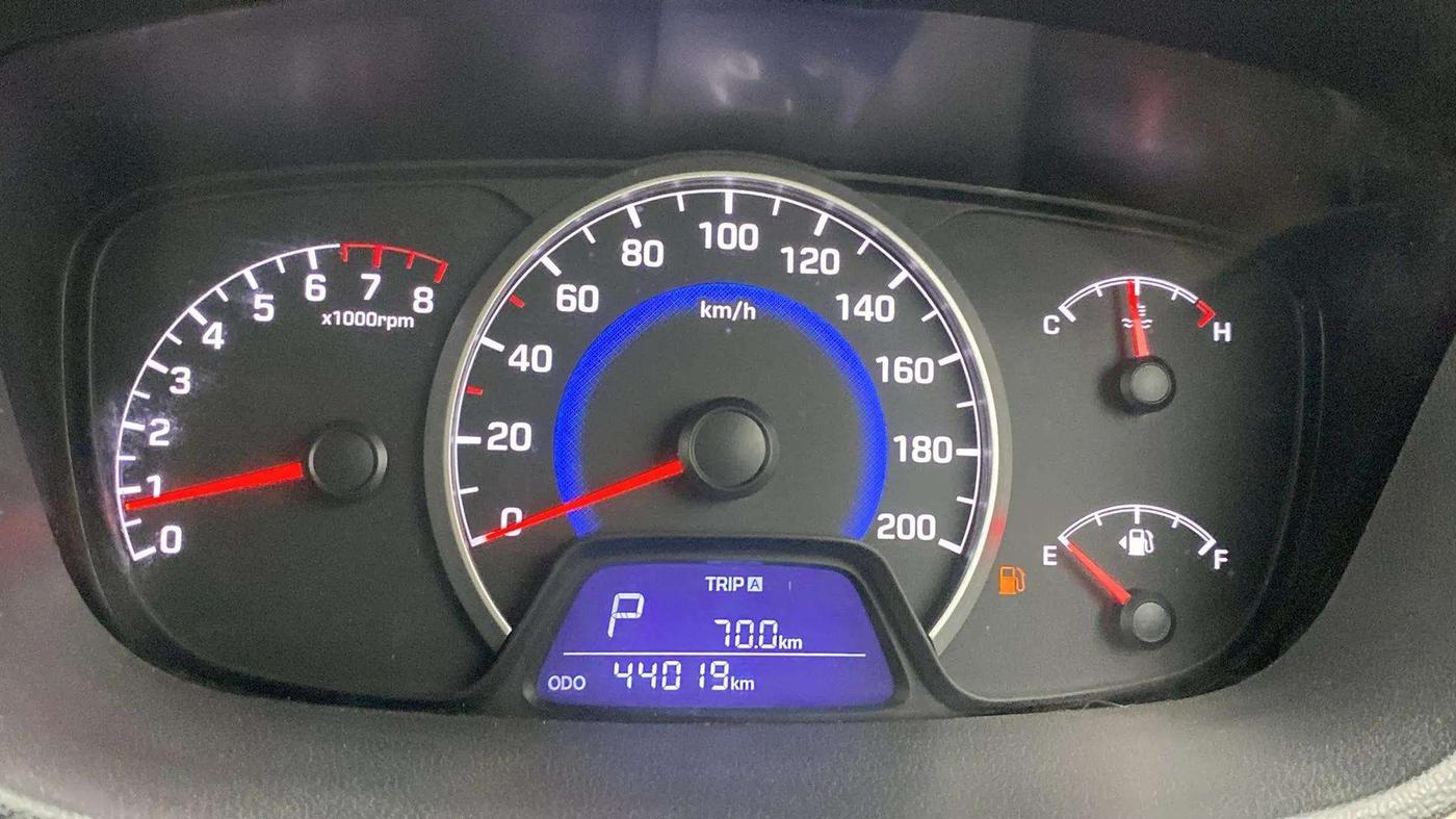2016 Hyundai Grand i10 ASTA (O) AT 1.2 KAPPA VTVT, Petrol, Automatic, 43,972 km, Odometer Image