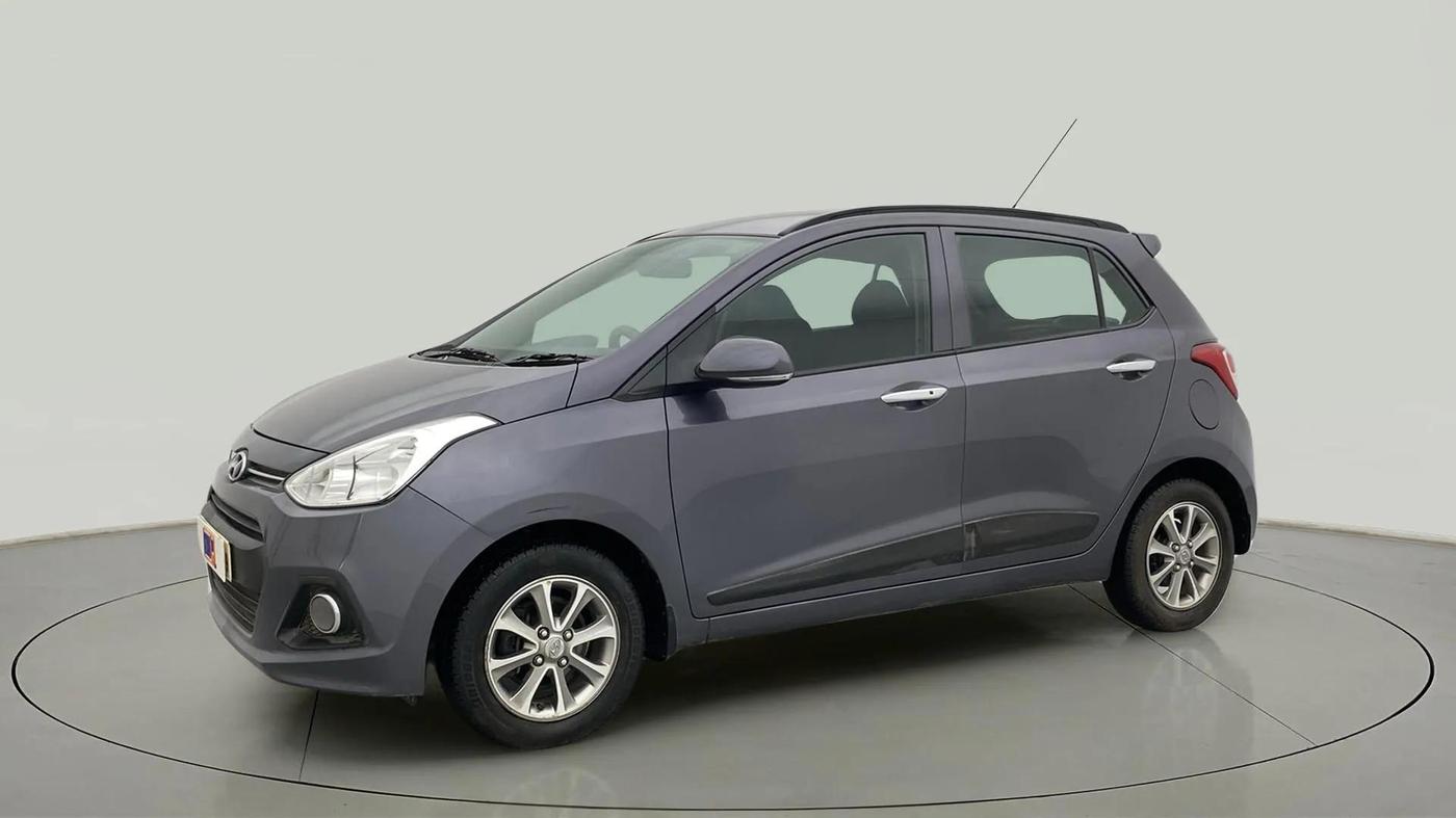 2016 Hyundai Grand i10 ASTA (O) AT 1.2 KAPPA VTVT, Petrol, Automatic, 43,972 km, Left Front Diagonal