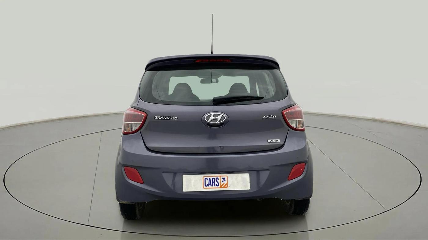 2016 Hyundai Grand i10 ASTA (O) AT 1.2 KAPPA VTVT, Petrol, Automatic, 43,972 km, Back/Rear