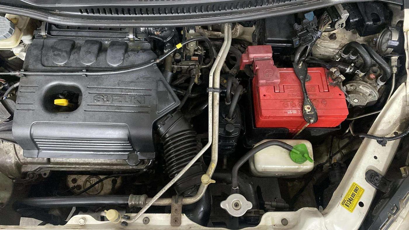 2015 Maruti Wagon R 1.0 LXI CNG, CNG, Manual, 92,961 km, Engine View - Left
