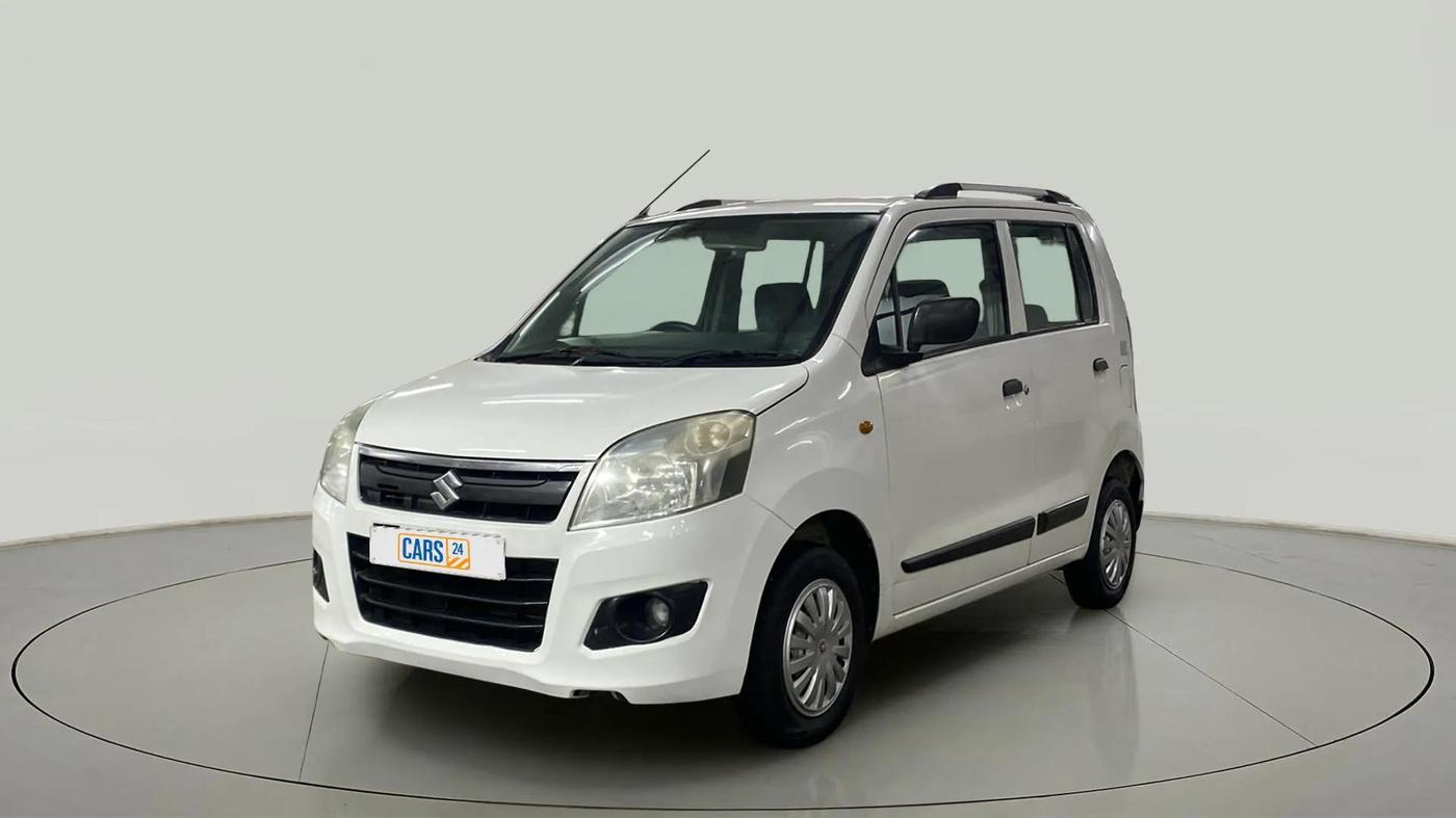 2015 Maruti Wagon R 1.0 LXI CNG, CNG, Manual, 92,961 km, Left Front Diagonal