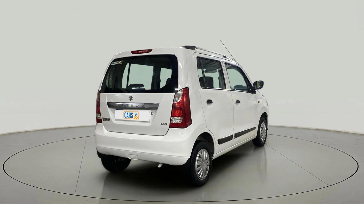 2015 Maruti Wagon R 1.0 LXI CNG, CNG, Manual, 92,961 km, Right Back Diagonal