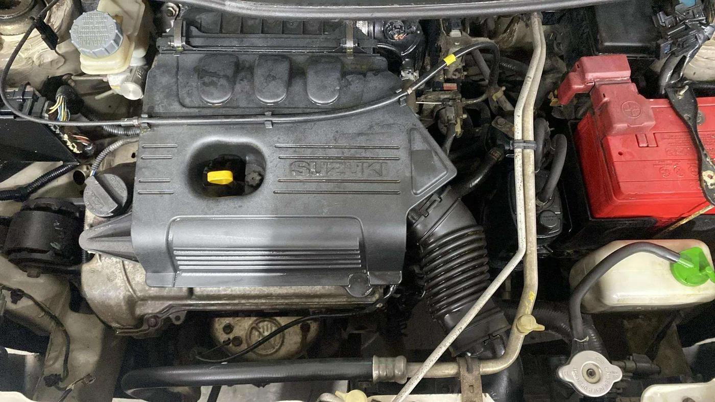 2015 Maruti Wagon R 1.0 LXI CNG, CNG, Manual, 92,961 km, Engine View