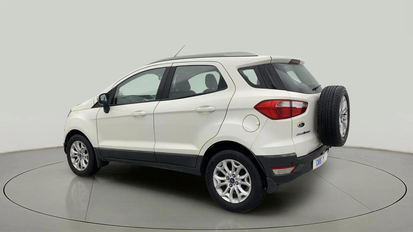2016 Ford Ecosport TITANIUM 1.5L PETROL AT, Petrol, Automatic, 38,274 km, Left Back Diagonal