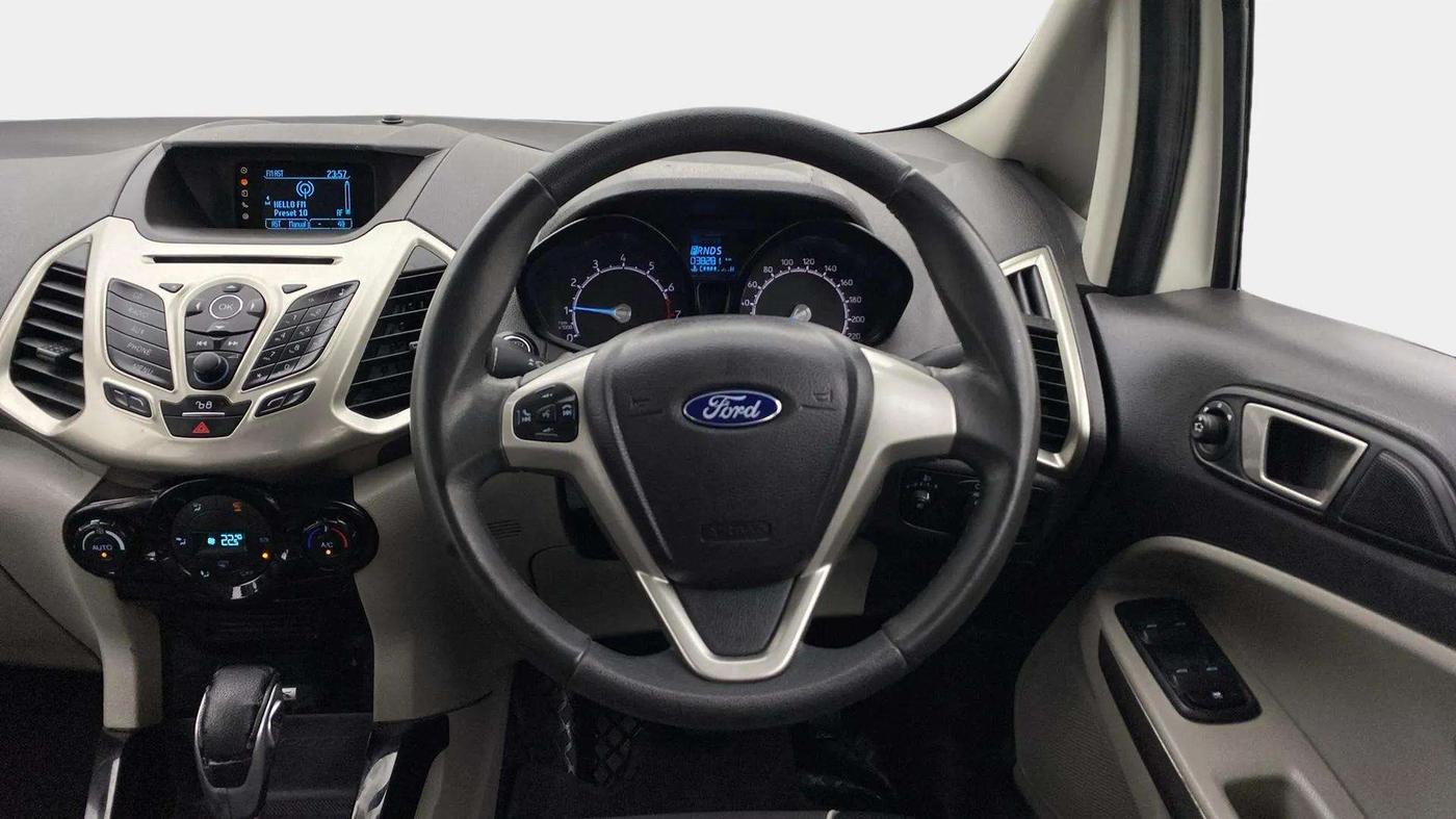 2016 Ford Ecosport TITANIUM 1.5L PETROL AT, Petrol, Automatic, 38,274 km, Steering Wheel Close Up