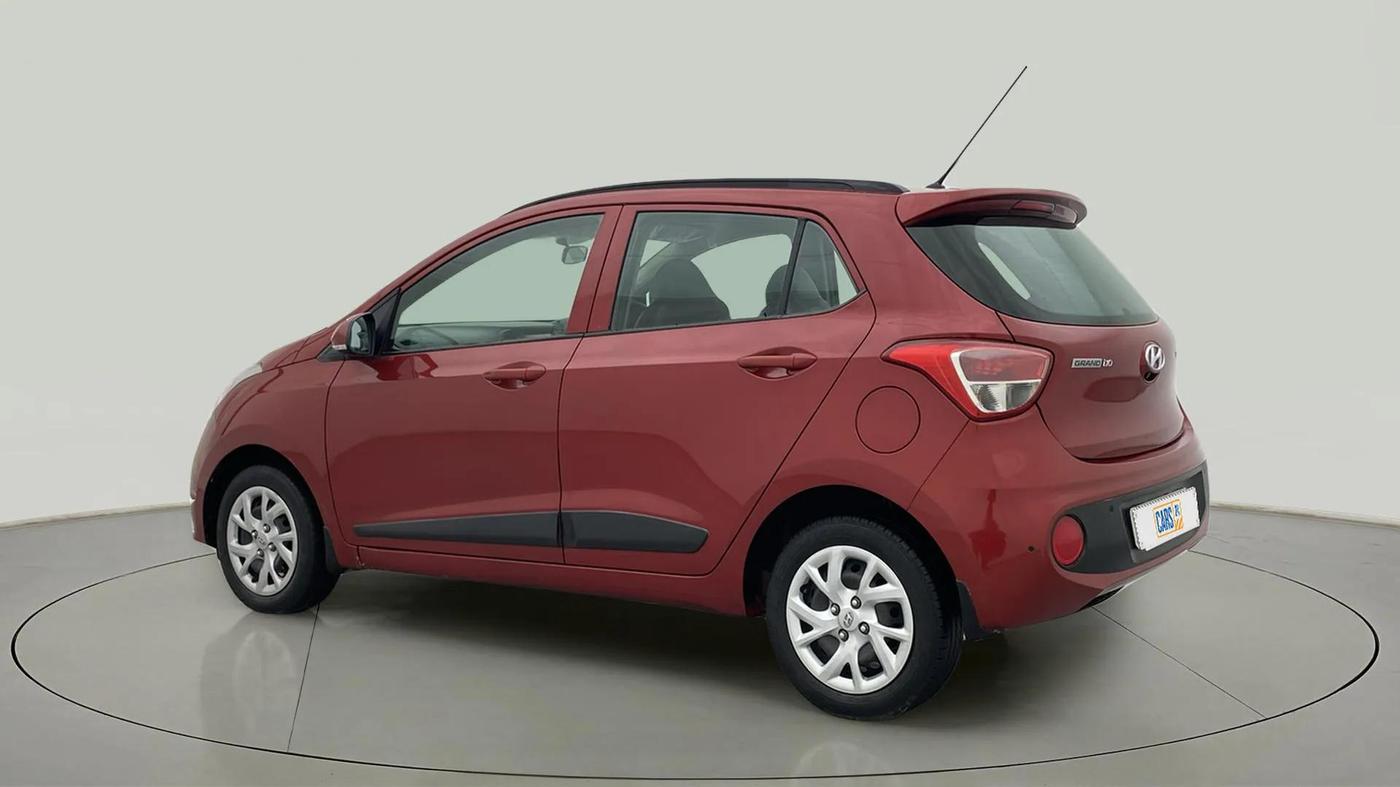 2018 Hyundai Grand i10 SPORTZ 1.2 KAPPA VTVT, Petrol, Manual, 64,159 km, Left Back Diagonal